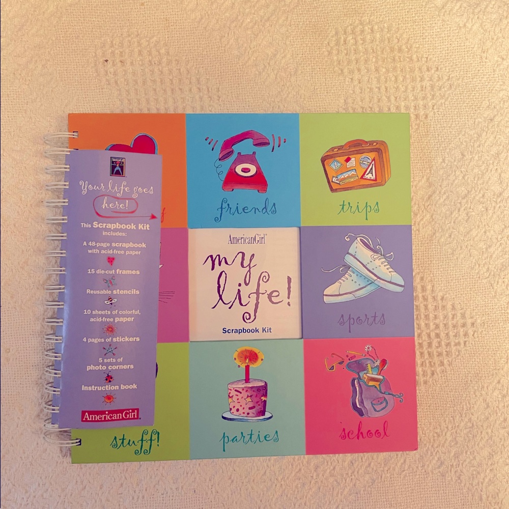 American Girl scrapbook